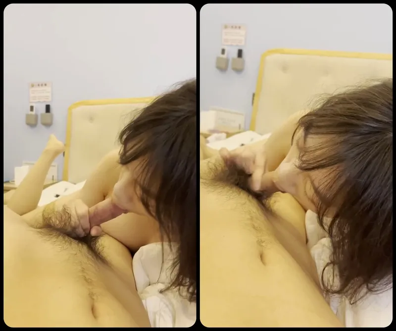 Người tình ngoan bú láp dương vật bự của anh